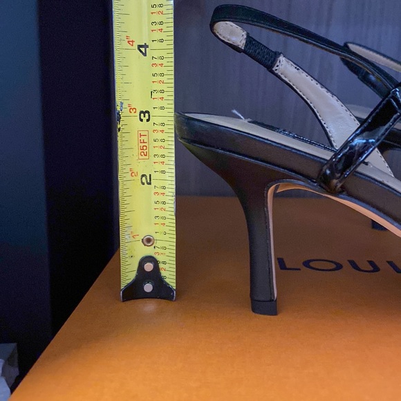 Black Maura Patent/ Napa leather Saks Fifth Ave Brand New low Heels - Picture 5 of 7